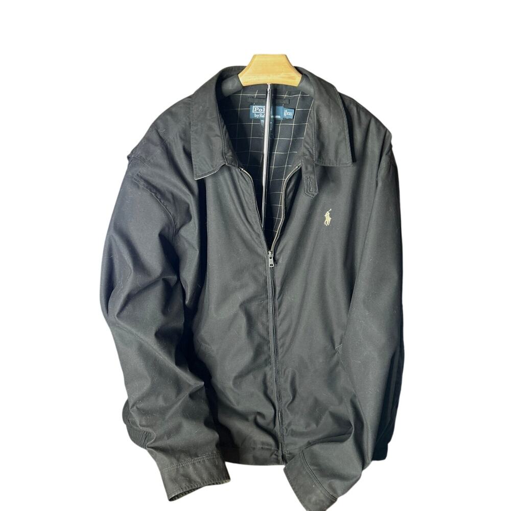 Polo Ralph Lauren Mens xxl Blaxk windbreaker